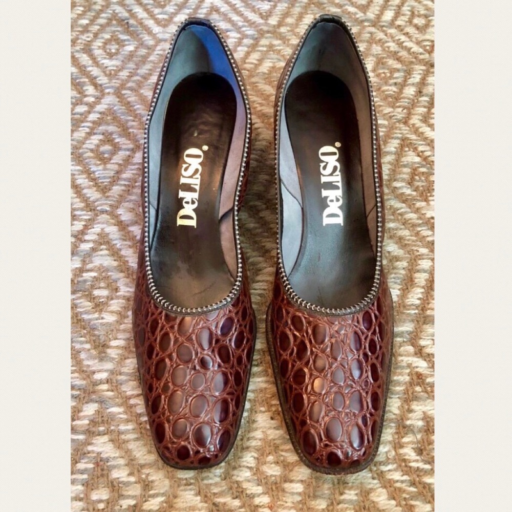 Gorgeous vintage Deliso shoes! Sz 10.